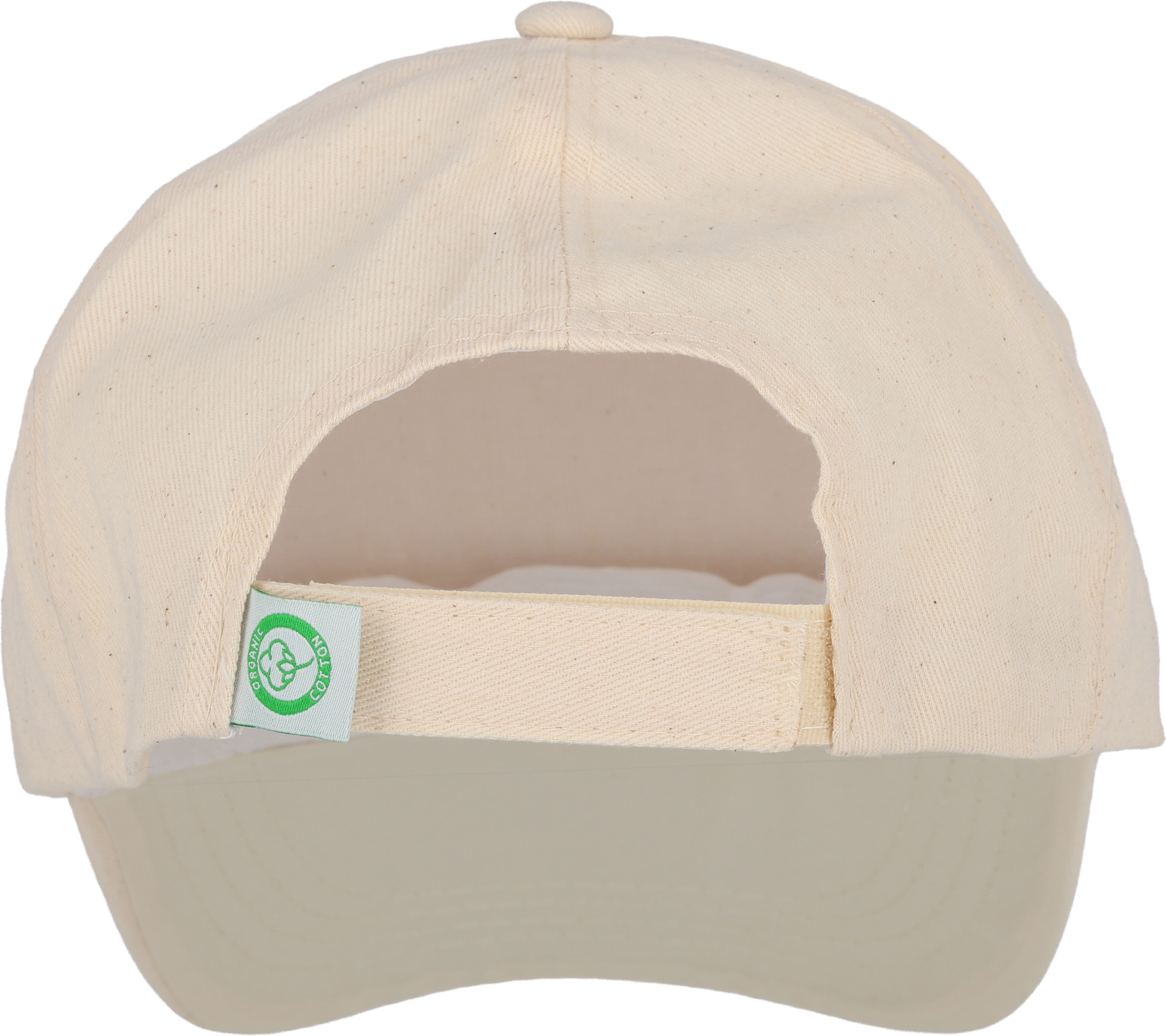 Czapka z daszkiem z bawełny organicznej 5 paneli LYON Beżowy 363513 (3)