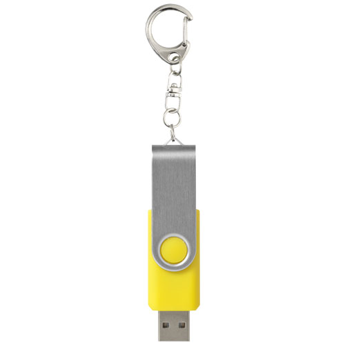 USB Rotate z brelokiem Żółty 1Z40011M (2)