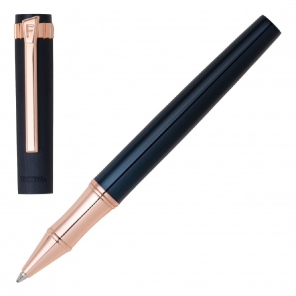 Gadżet reklamowy - Pióro kulkowe Prestige Rose Gold Navy
