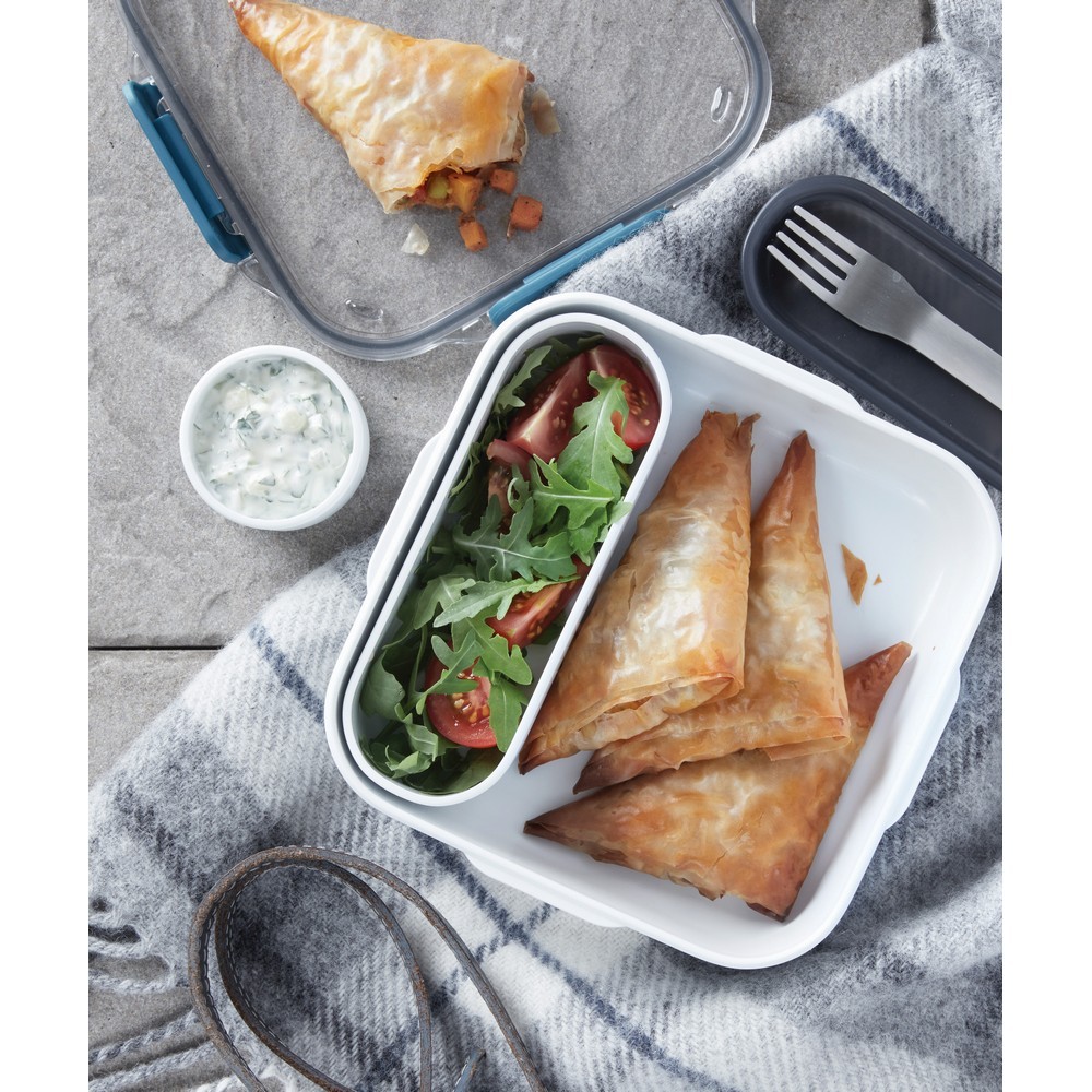Lunchbox, pudełko śniadaniowe Black+Blum Zielony P439.0233 (15)