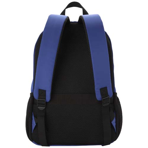Trend Plus plecak na laptopa o przekątnej 15-cali o pojemności 20 l wykonany z materiałów z recyklingu z certyfikatem GRS Królewski niebieski 13008653 (3)