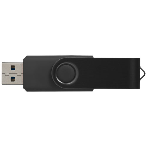 Rotate metaliczny pendrive wyposażony w interfejs USB 3.0 Czarny 1Z50890N (3)