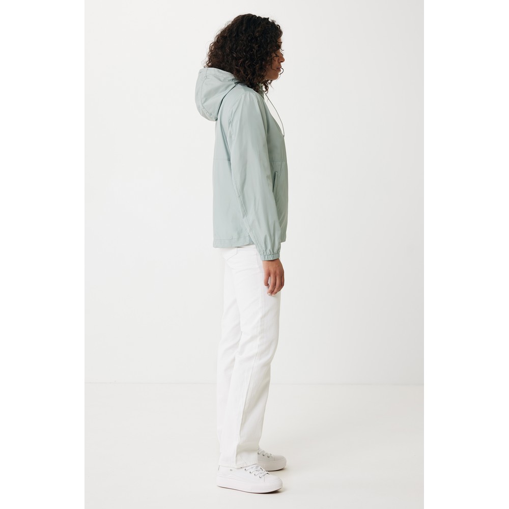 Lekka kurtka Iqoniq Logan, poliester z recyklingu Zielony T9701.023.L (17)
