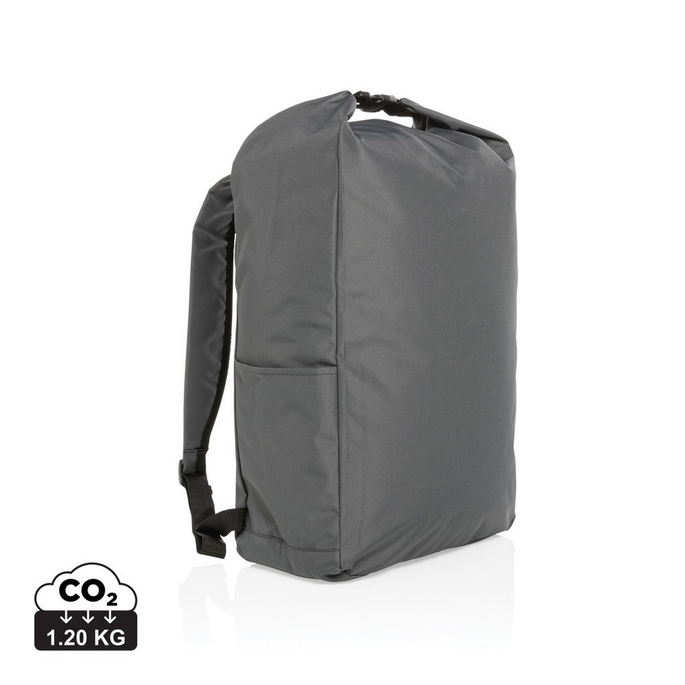 Zwijany plecak AWARE™ RPET Szary P762.752 (12)