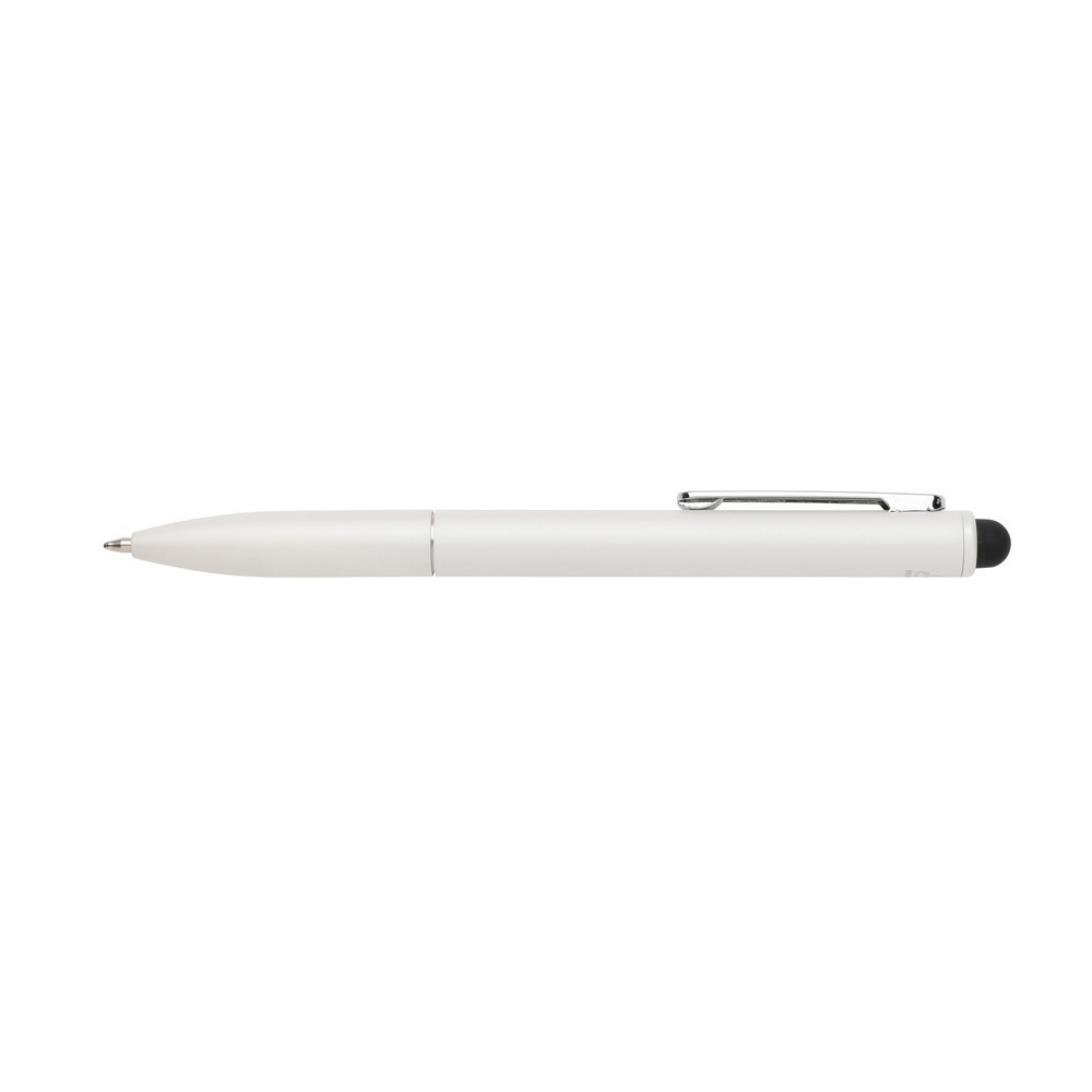 Długopis, touch pen Kymi, aluminium z recyklingu Biały P611.233 (2)