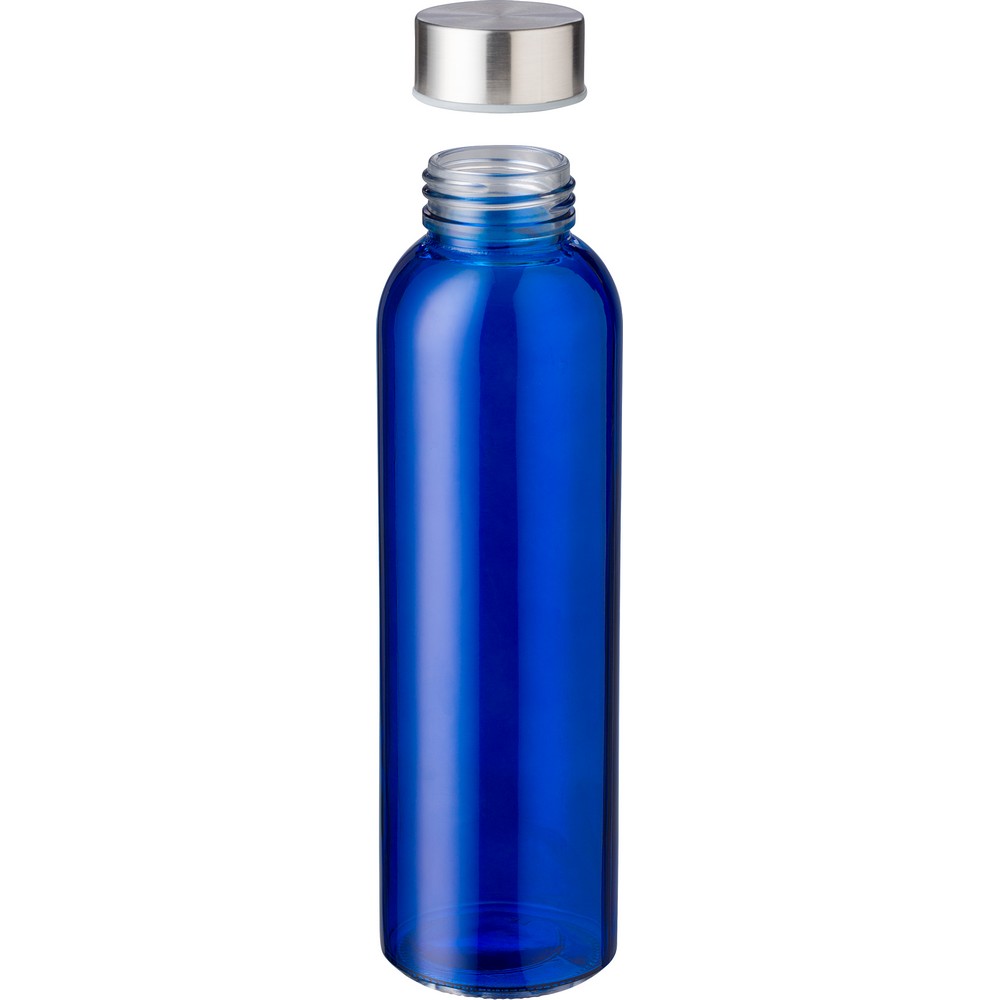 Szklana butelka sportowa 500 ml Błękitny V1533-23 (1)