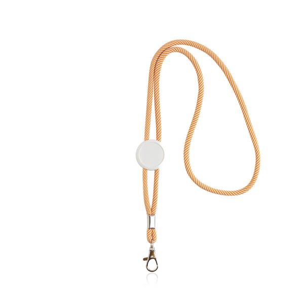 Gadżet reklamowy - Smycz z karabińczykiem regulowana