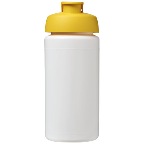 Bidon Baseline® Plus o pojemności 500 ml z wieczkiem zaciskowym i uchwytem Biały-Żółty 21007210 (2)