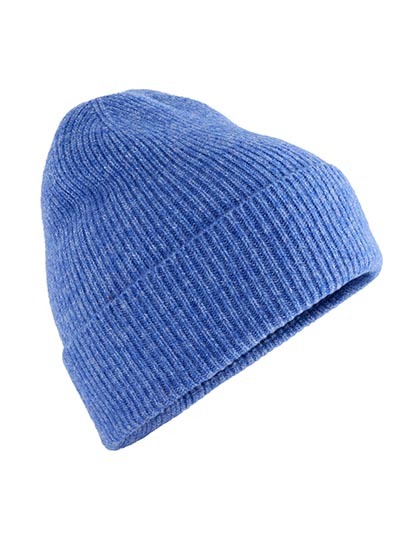Czapka dzianinowa z domieszką wełny Blue Marl CB388-1398315 