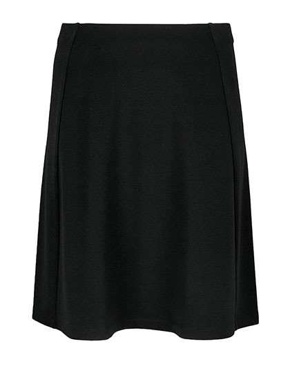 Spódnica A-line Poliester Wiskoza Elastan Deep Black NB3795-798515 
