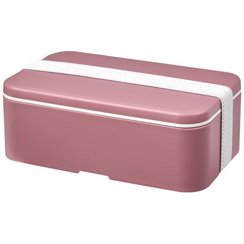 MIYO Renew jednoczęściowy lunchbox Różowy-Biały 21018141 