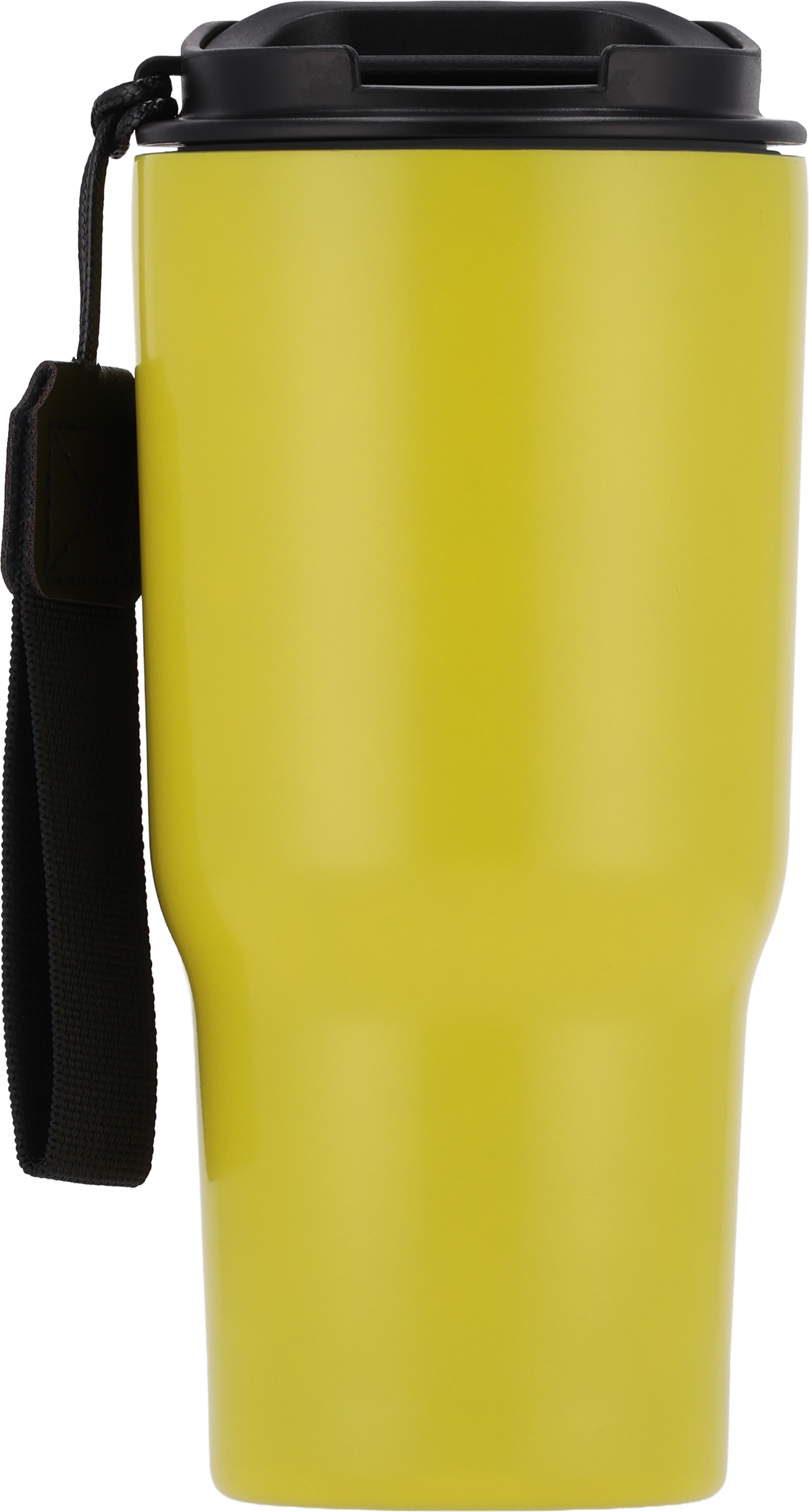 Kubek termiczny 550 ml ze stali z recyklingu DANA żółty 8523908 (1)