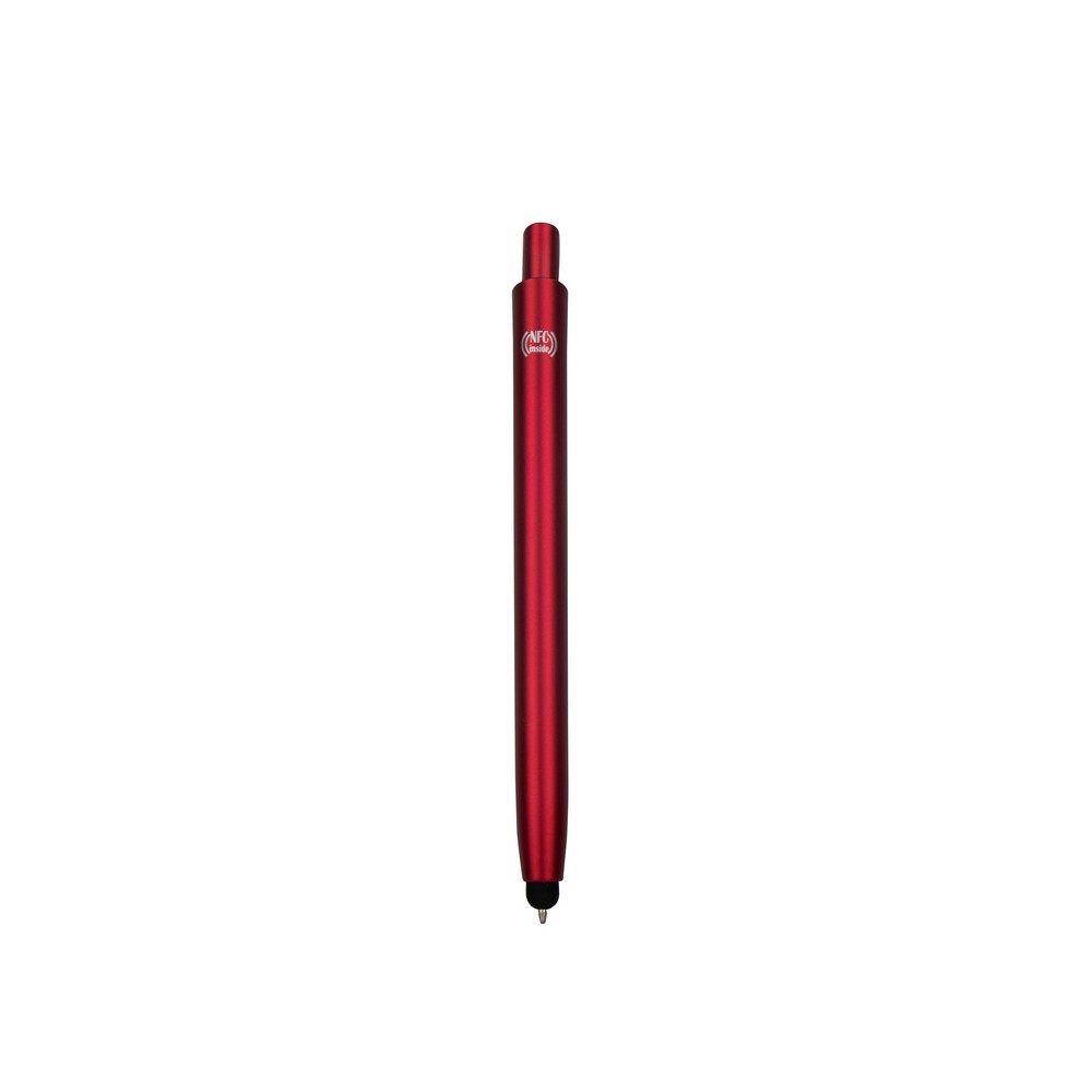 Długopis z chipem NFC, touch pen | Henrietta Czerwony V9343-05 (2)