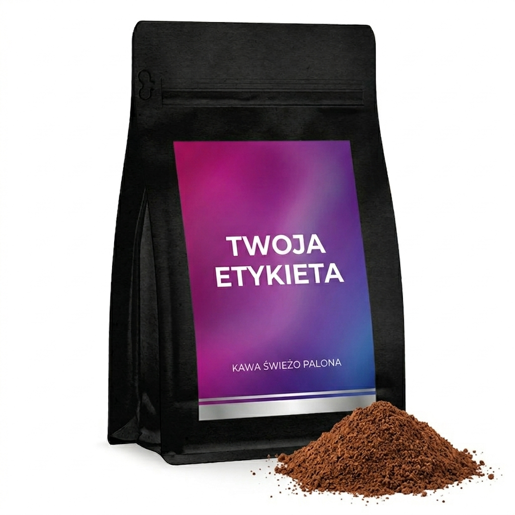 Gadżet reklamowy - 400x Kawa mielona 100% Arabica 200g