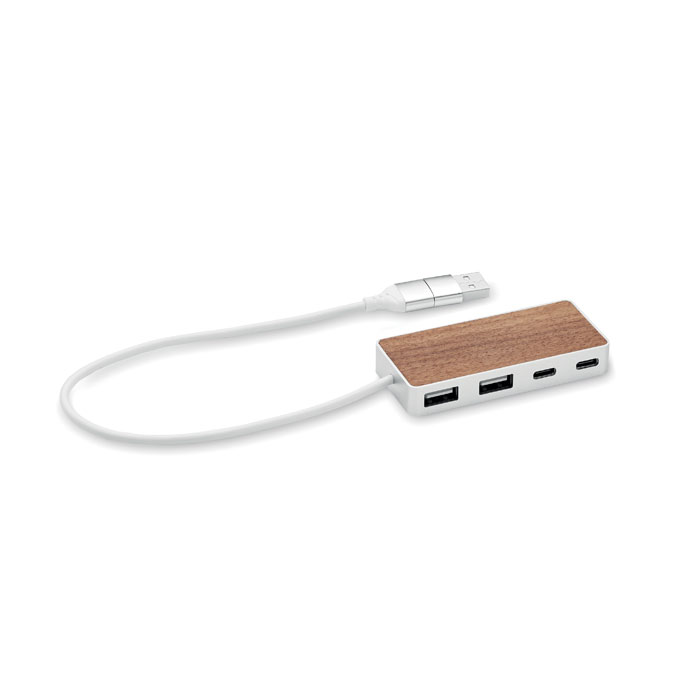 Gadżet reklamowy - Hub USB 4 porty 27,5 cm