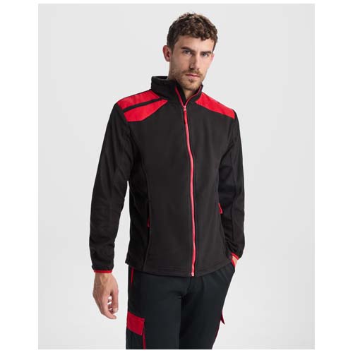 Terrano kurtka unisex z mikropolaru Ołowiowy-Czarny R8412E51 (5)