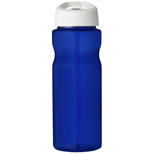 Bidon H2O Eco o pojemności 650 ml z wieczkiem z dzióbkiem Niebieski-Biały 21009903 (2)