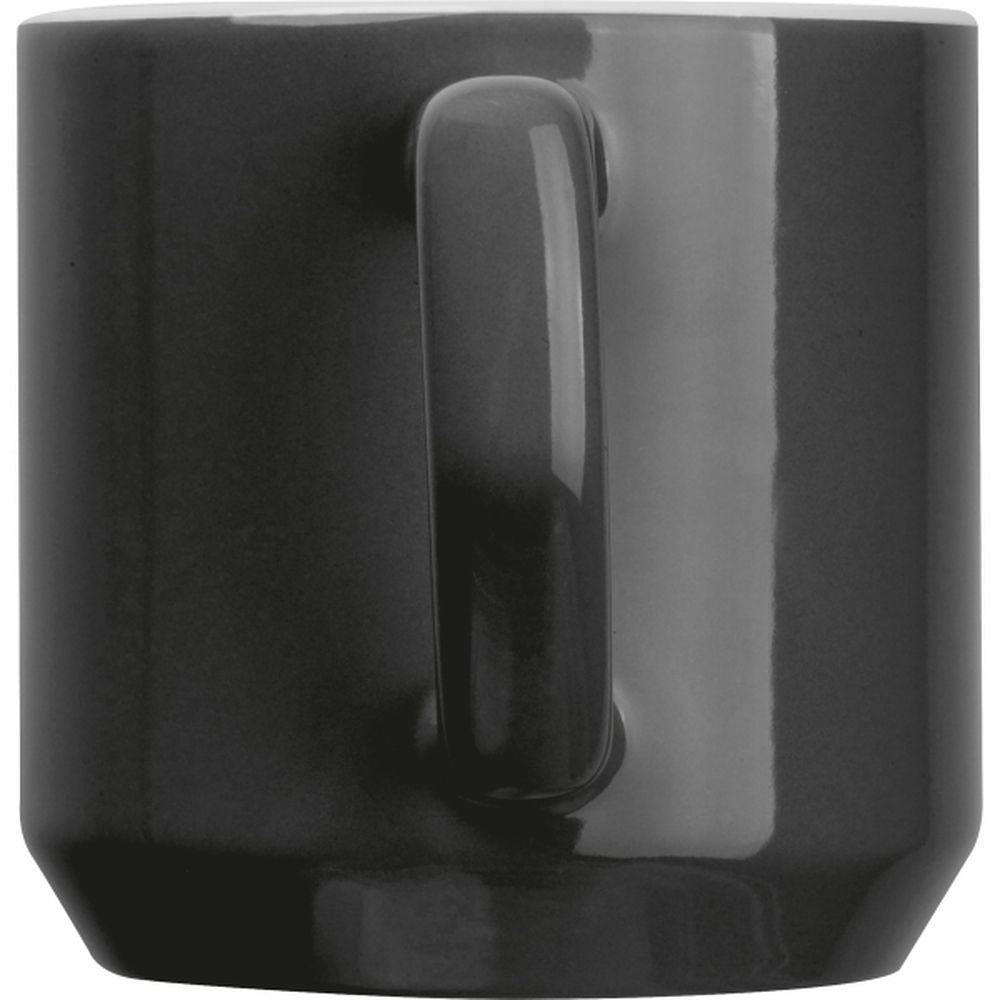 Kubek ceramiczny KYIV 330 ml Czarny 544903 (3)