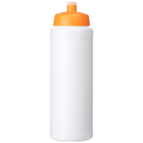 Bidon Baseline® Plus o pojemności 750 ml z wieczkiem sportowym Biały-Pomarańczowy 21069007 (2)