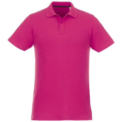 Helios - koszulka męska polo z krótkim rękawem Magenta 38106210 