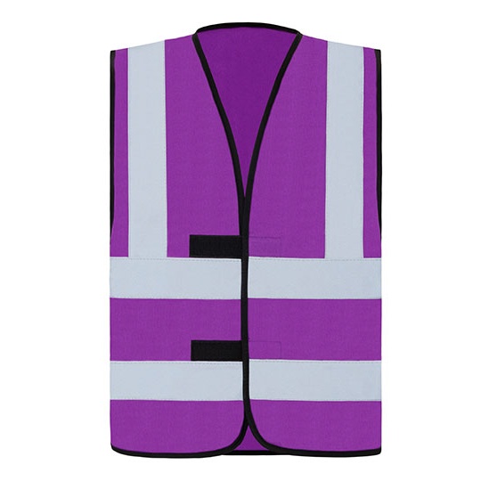 Kamizelka Klasyczna Odblaskowa Poliestrowa Violett KX140-537574 