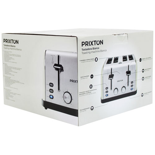 Prixton Bianca toster  Biały 1PA14701 (1)