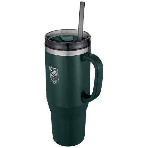 Melbourne kubek ze słomką z certyfikatem RCS 1200 ml Zielony błysk 10080164 (8)