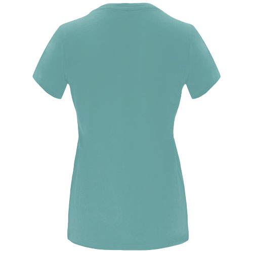 Capri koszulka damska z krótkim rękawem Dusty Blue R66831M5 (2)