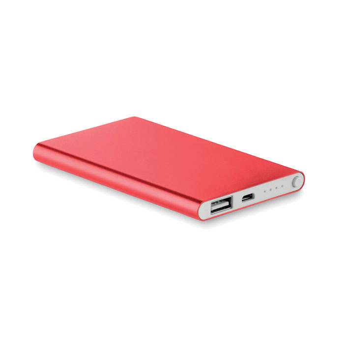 Gadżet reklamowy - Płaski Powerbank 4000mAh
