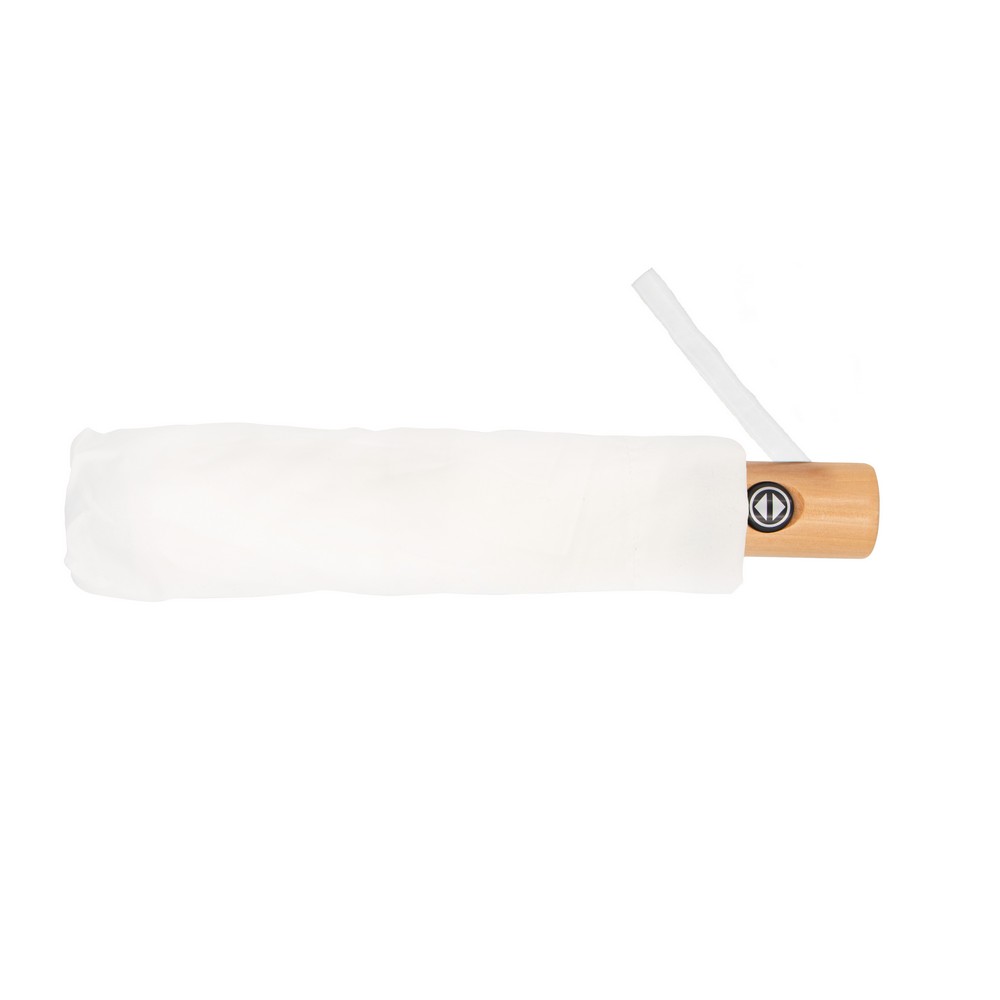 Parasol automatyczny RPET, składany | Nell Biały V7242-02 (3)