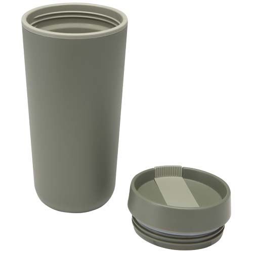 Sedona - kubek plastikowy o pojemności 480 ml, z podwójnymi ściankami Zielony 10095361 (3)