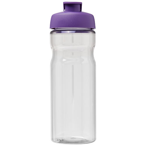 Bidon H2O Active® Base Tritan™ o pojemności 650 ml z klapką Przezroczysty klarowny-Fioletowy 21043616 (2)