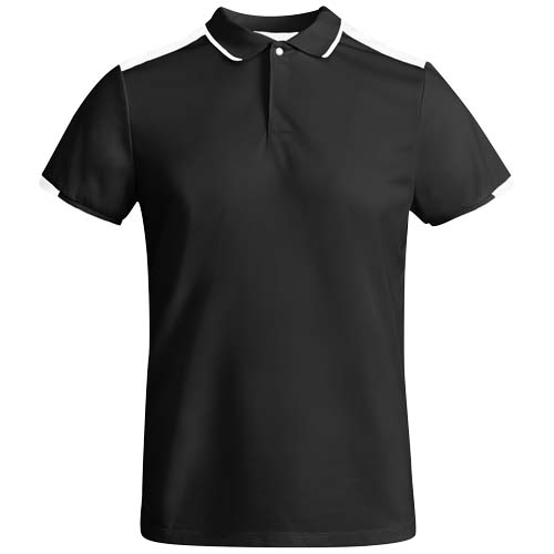 Tamil sportowa koszulka męska polo z krótkim rękawem Czarny R04028T5 