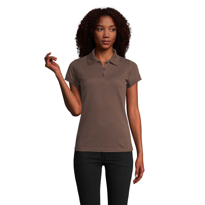 PRIME Damskie POLO 200g Chocolate S00573-CH-XXL 
