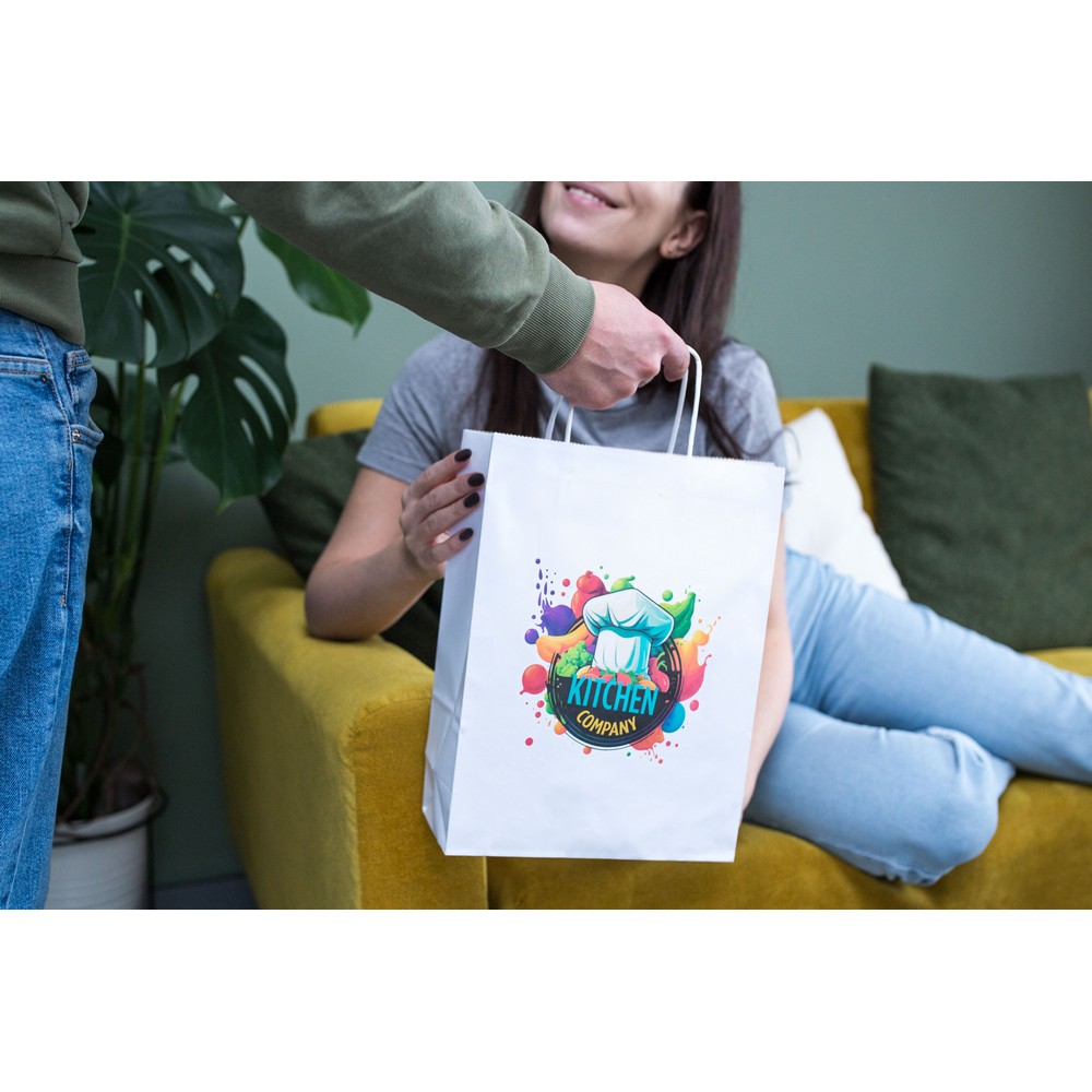 Torba papierowa A4 | Dialla BX Biały V0004/A-02 (12)