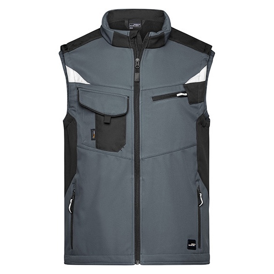 Kamizelka Robocza Softshell - Navy & Navy Carbon JN845-531293 