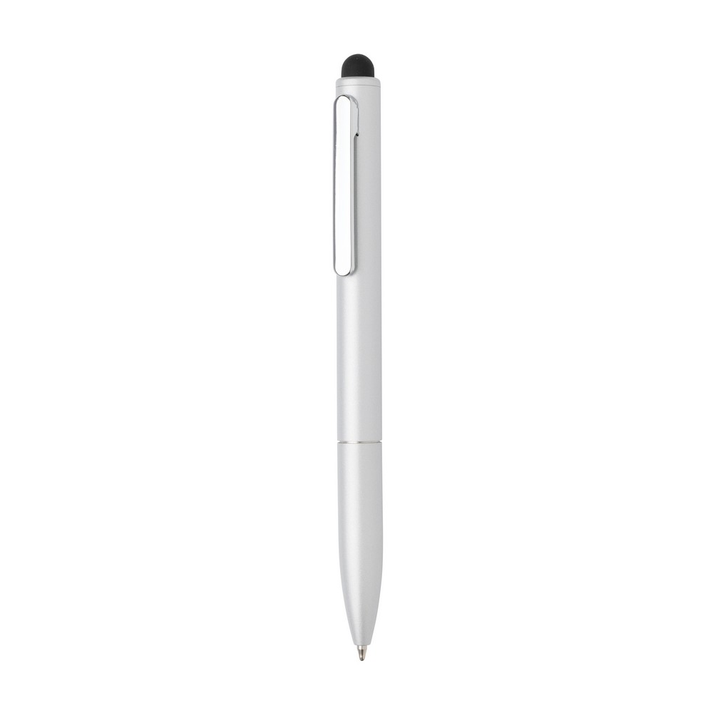 Długopis, touch pen Kymi, aluminium z recyklingu Srebrny P611.232 