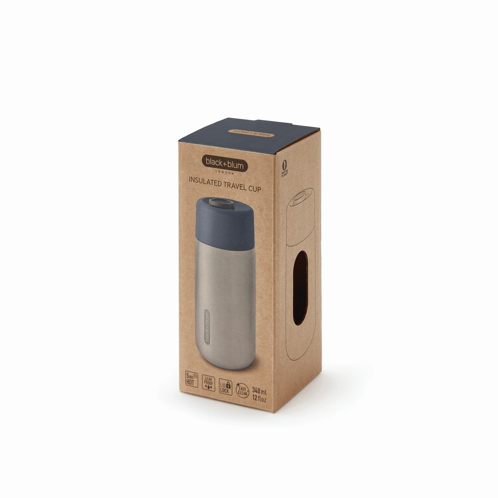 Kubek termiczny 340 ml Black+Blum Szary P439.1502 (10)