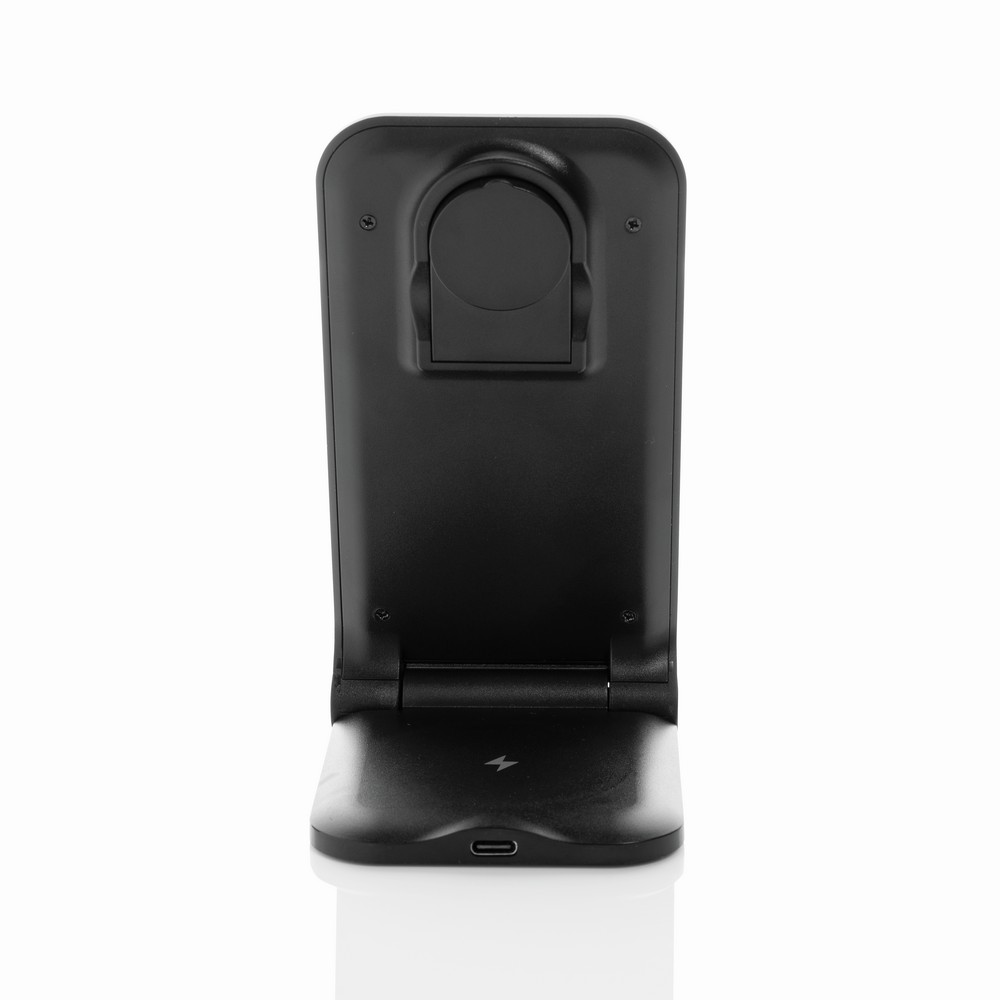 Ładowarka bezprzewodowa 3 w 1, 15W Powerpal Czarny P309.0601 (8)