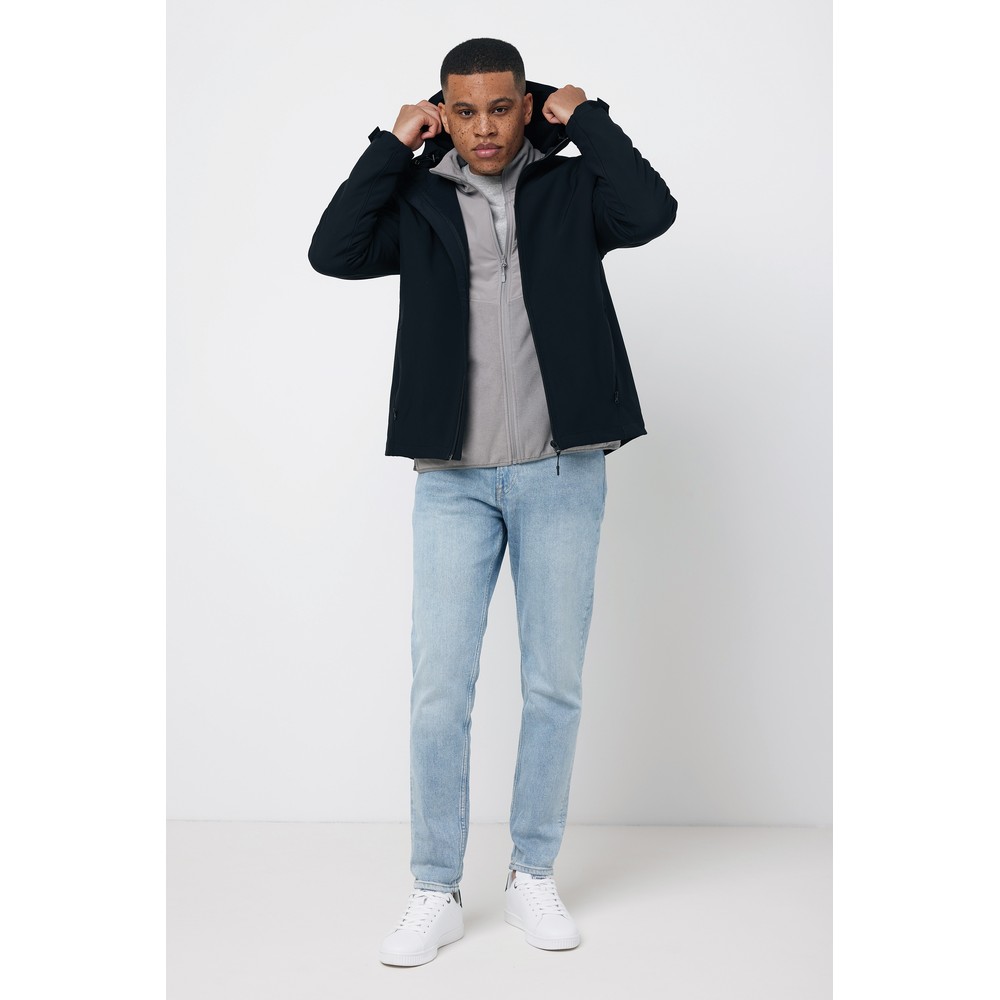 Bluza z kapturem z mikropolaru Iqoniq Trivor, RPET Szary T9403.027.XS (18)