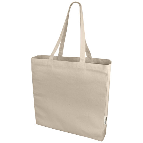 Odessa torba na zakupy z materiału z recyklingu o gramaturze 220 g/m² Naturalny 12071006 