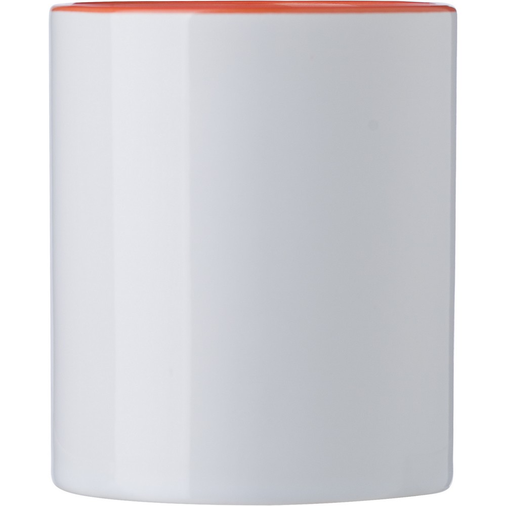 Kubek ceramiczny 300 ml Pomarańczowy V6986-07 (2)