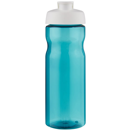 Bidon H2O Base® o pojemności 650 ml z wieczkiem zaciskowym Akwamarynowy-Biały 21004524 (2)