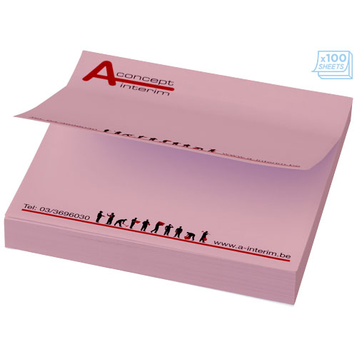 Karteczki samoprzylepne Sticky-Mate® 75x75 Jasny różowy 21093042 (3)