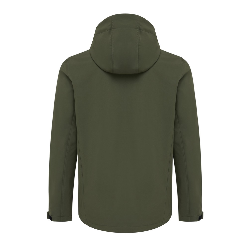 Męska kurtka softshell Iqoniq Makalu AWARE™ Khaki T1700.020.L (1)