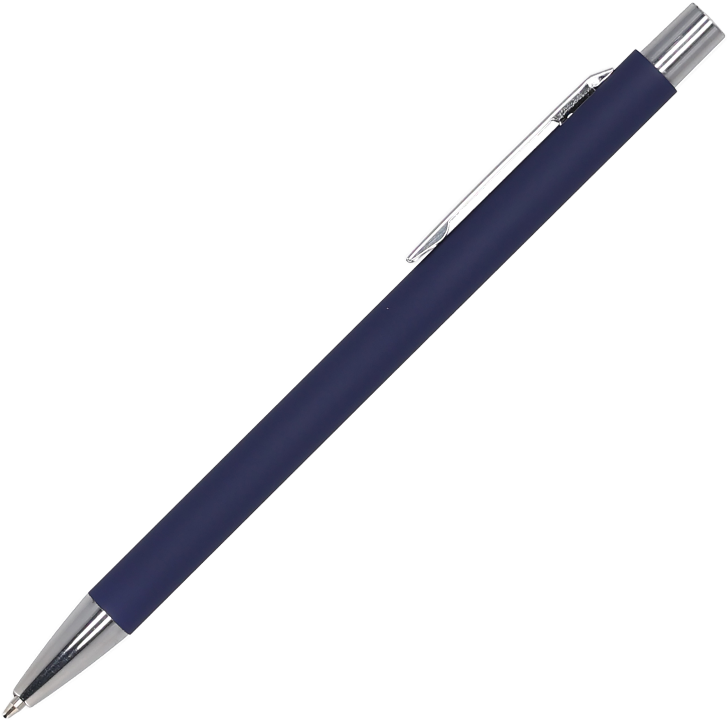 Długopis metalowy soft touch GIORGIO Granatowy 1368044 (1)