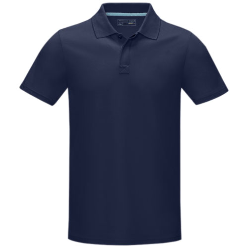 Męska organiczna koszulka polo Graphite z certyfikatem GOTS Granatowy 37508490 (3)
