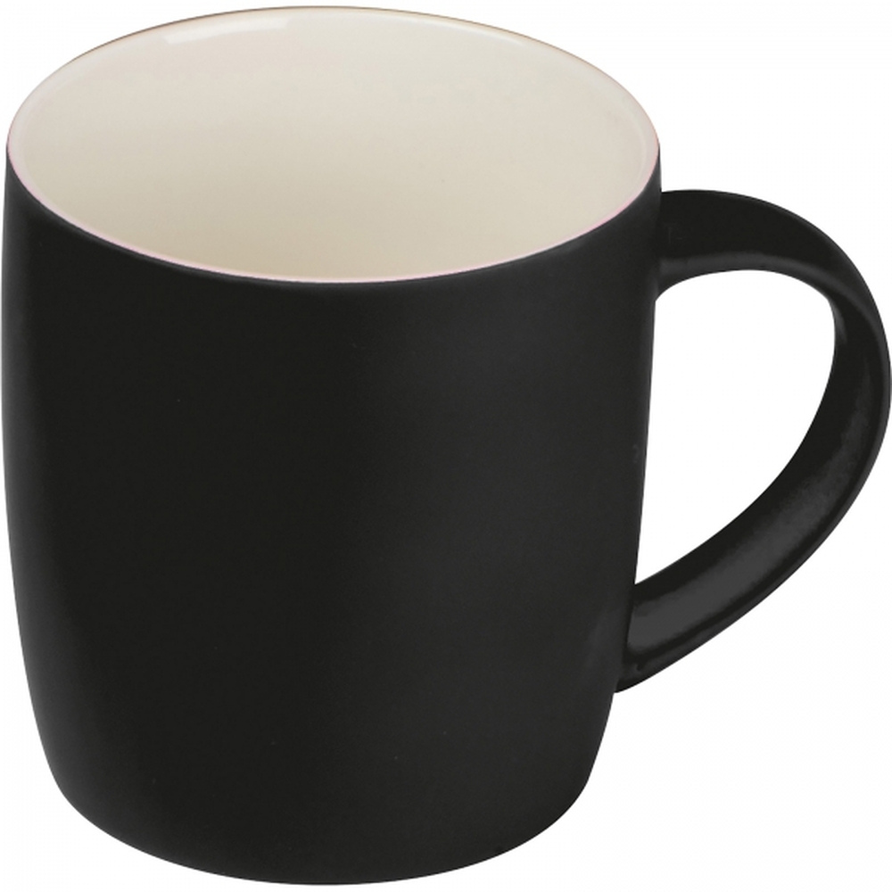 Kubek ceramiczny soft touch 300 ml ULF Czarny 8065403 