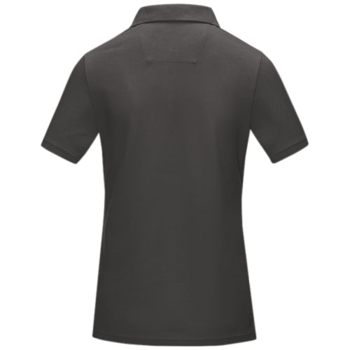 Damska organiczna koszulka polo Graphite z certyfikatem GOTS Burzowy szary 37509890 (4)