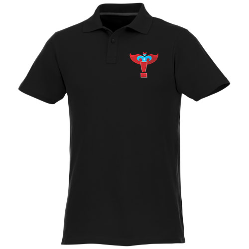 Helios - koszulka męska polo z krótkim rękawem Czarny 38106990 (1)